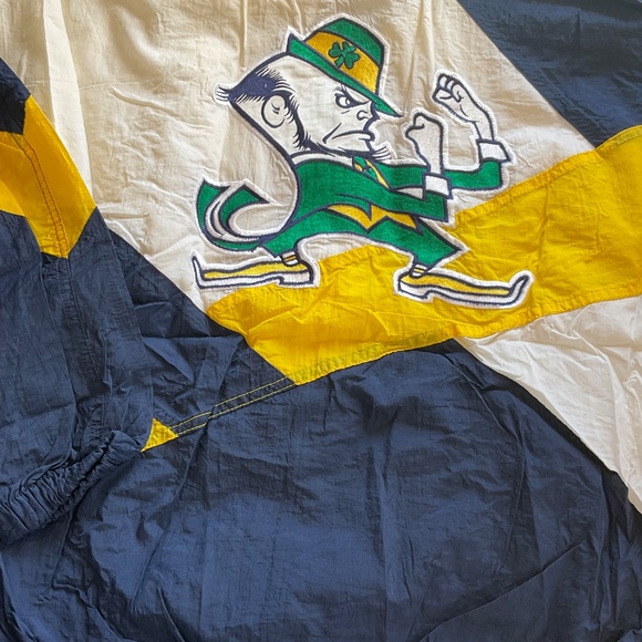APEX ONE Windbreaker NOTRE DAME FIGHTING IRISH UNIVERSITY  size  Medium  unisex - Picture 9 of 16